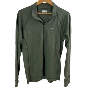 Columbia Omni-Shade quarter zip lightweight pullover